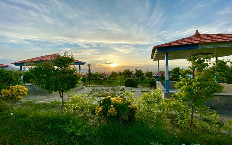 green grass fields from park zazai in kabul afghanistan